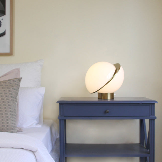 Padgett Table Lamp Modern Artistic Design with Gold Accents.
