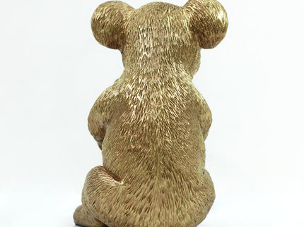Koala Sitting Desk Lamp with Gold Finish for Unique Home Decor.