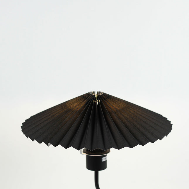 Piairie Table Lamp Black White Elegant Japanese Parasol Style.
