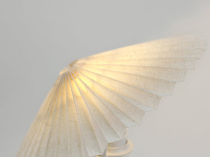 Piairie Table Lamp Black White Elegant Japanese Parasol Style