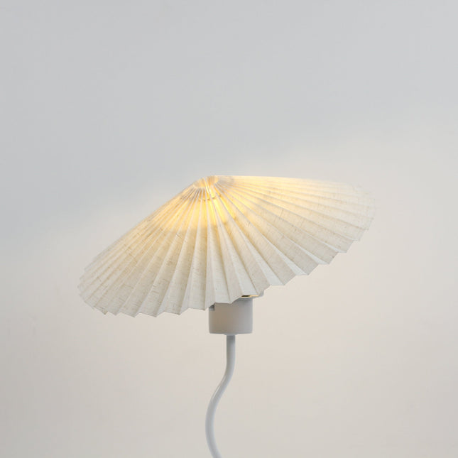 Piairie Table Lamp Black White Elegant Japanese Parasol Style