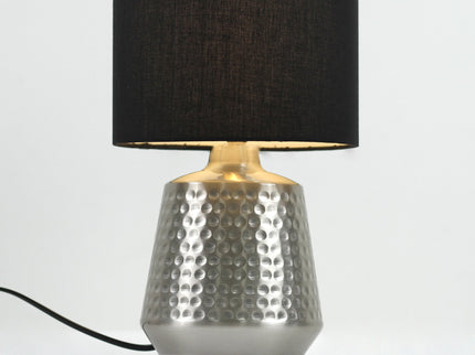 Hyde Touch Table Lamp Pink Green White Satin Chrome Modern Desk Light