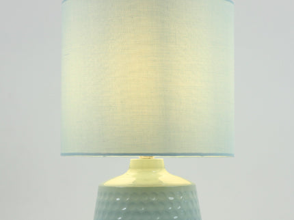 Hyde Touch Table Lamp Pink Green White Satin Chrome Modern Desk Light