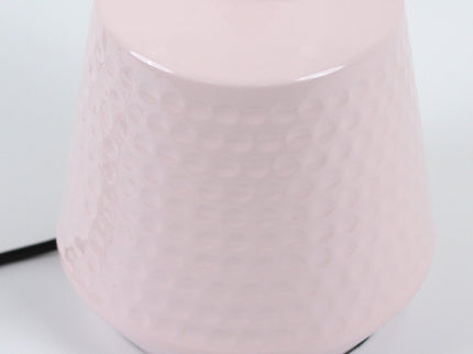 Hyde Touch Table Lamp Pink Green White Satin Chrome Modern Desk Light.