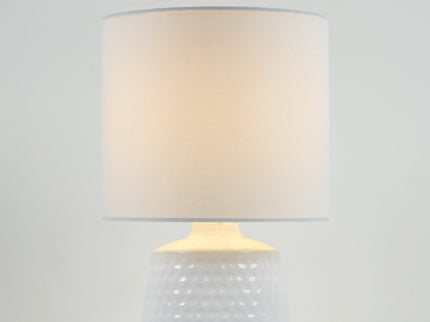 Hyde Touch Table Lamp Pink Green White Satin Chrome Modern Desk Light