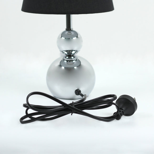 Set of 2 Hulu Touch Table Lamp Black White Modern Home Lighting.