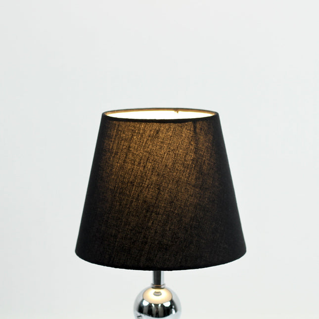 Set of 2 Hulu Touch Table Lamp Black White Modern Home Lighting.