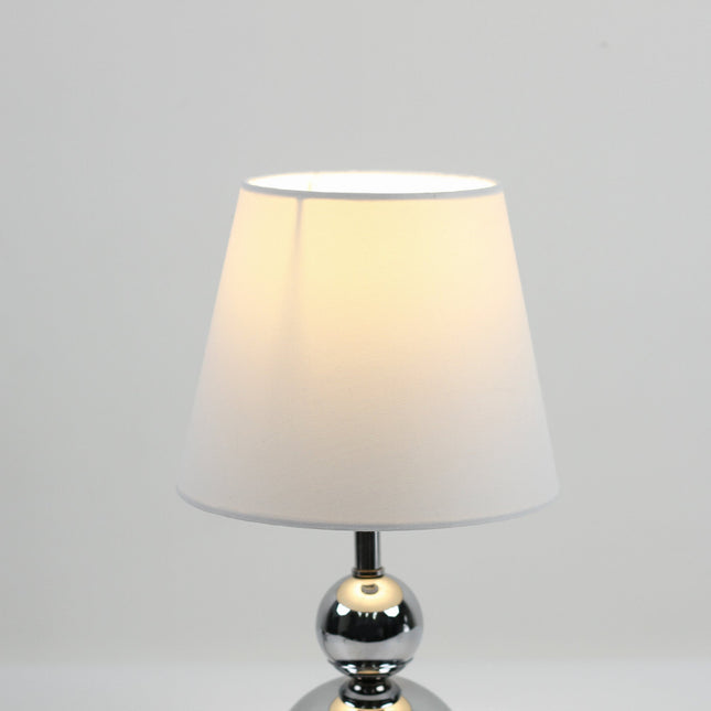 Set of 2 Hulu Touch Table Lamp Black White Modern Home Lighting.