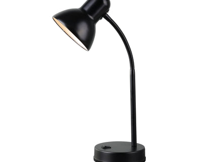 Lewis Table Lamp Black Yellow Modern Desk Light for Home and Office.