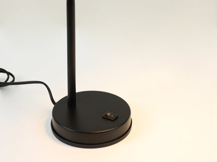 Lewis Table Lamp Black Yellow Modern Desk Light for Home and Office.