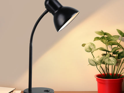 Lewis Table Lamp Black Yellow Modern Desk Light for Home and Office.