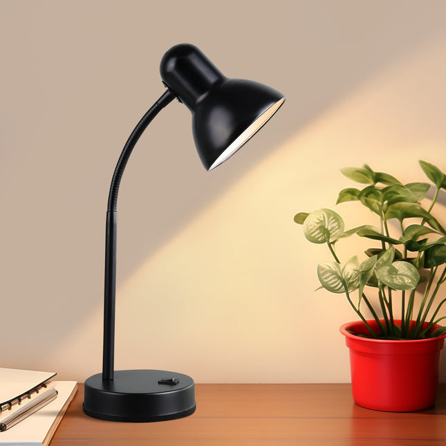 Lewis Table Lamp Black Yellow Modern Desk Light for Home and Office.