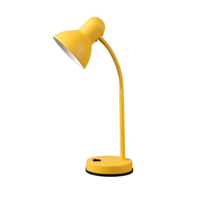 Lewis Table Lamp Black Yellow Modern Desk Light for Home and Office