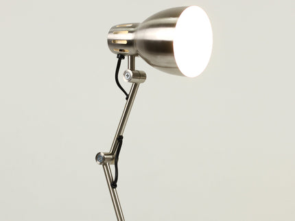 Nord Metal Table Lamp White Satin Chrome Antique Brass Modern Lighting