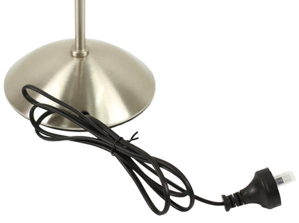 Astro Touch Table Lamp Satin Chrome Antique Brass Modern Minimalist Lighting.