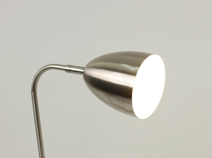 Astro Touch Table Lamp Satin Chrome Antique Brass Modern Minimalist Lighting.