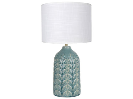 Bloom Ceramic Table Lamp Yellow Blue Green Elegant Retro Modern Lighting