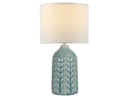 Bloom Ceramic Table Lamp Yellow Blue Green Elegant Retro Modern Lighting