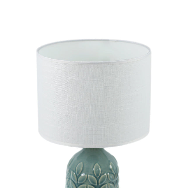 Bloom Ceramic Table Lamp Yellow Blue Green Elegant Retro Modern Lighting