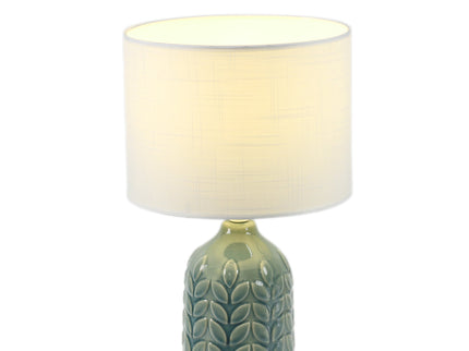 Bloom Ceramic Table Lamp Yellow Blue Green Elegant Retro Modern Lighting