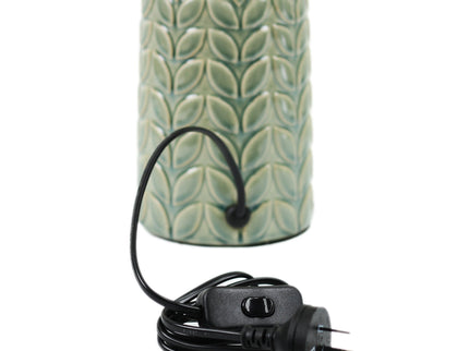 Bloom Ceramic Table Lamp Yellow Blue Green Elegant Retro Modern Lighting