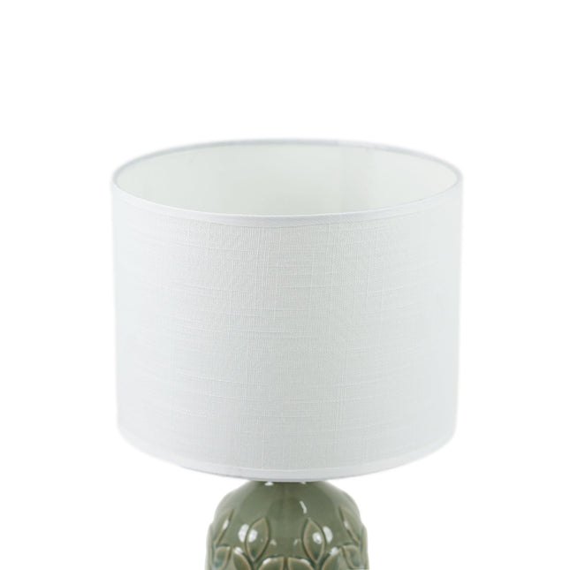 Bloom Ceramic Table Lamp Yellow Blue Green Elegant Retro Modern Lighting
