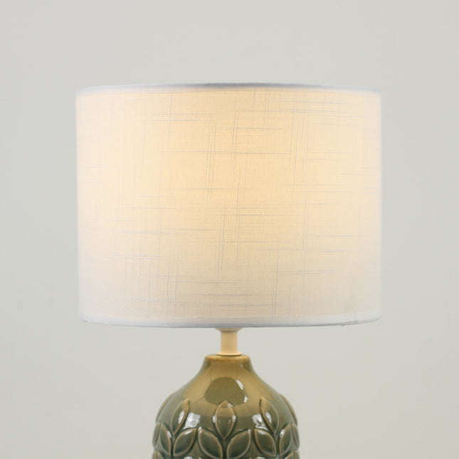 Bloom Ceramic Table Lamp Yellow Blue Green Elegant Retro Modern Lighting