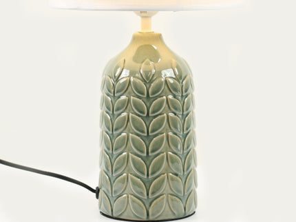 Bloom Ceramic Table Lamp Yellow Blue Green Elegant Retro Modern Lighting