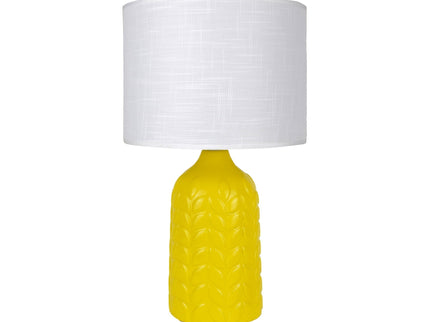 Bloom Ceramic Table Lamp Yellow Blue Green Elegant Retro Modern Lighting.
