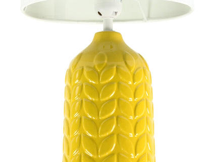 Bloom Ceramic Table Lamp Yellow Blue Green Elegant Retro Modern Lighting.