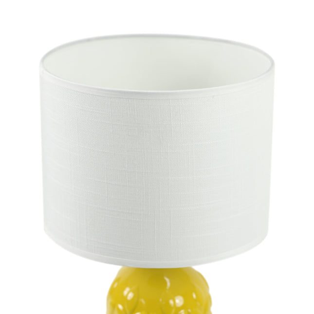 Bloom Ceramic Table Lamp Yellow Blue Green Elegant Retro Modern Lighting.