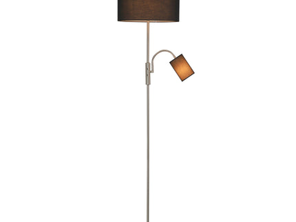 Cylinya Mother and Child Floor Lamp Black White Elegant Dual Light.