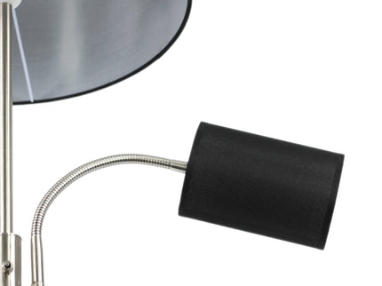 Cylinya Mother and Child Floor Lamp Black White Elegant Dual Light.