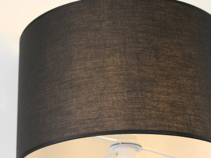 Cylinya Mother and Child Floor Lamp Black White Elegant Dual Light.