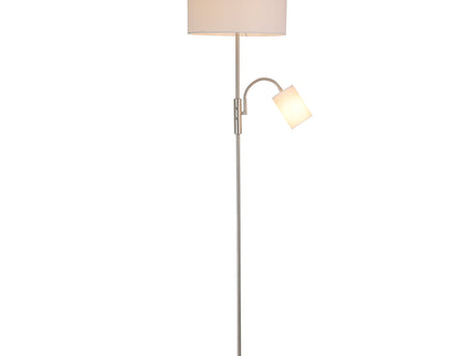Cylinya Mother and Child Floor Lamp Black White Elegant Dual Light