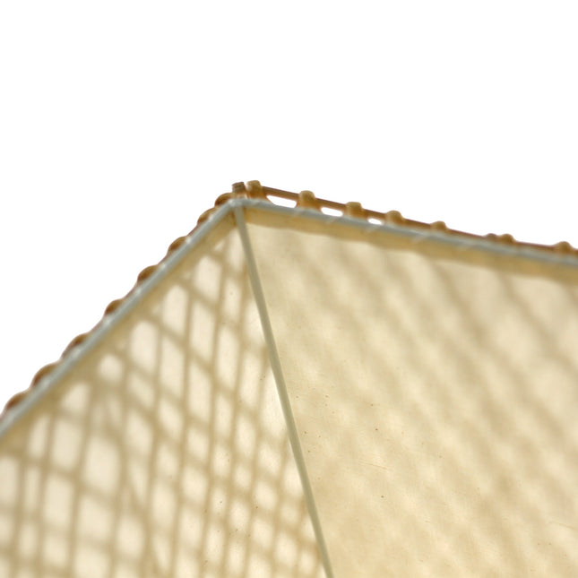 Heliolux Floor Lamp Khaki Black with Paper Rope Shade.
