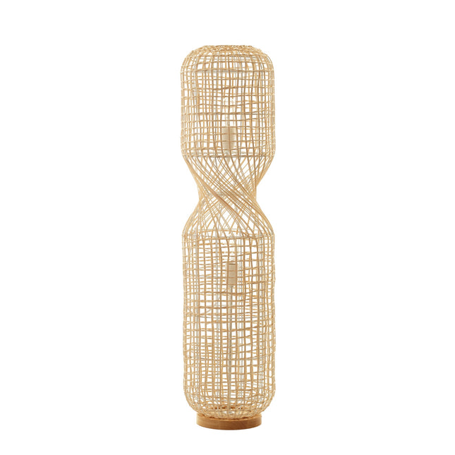 Twirla Rattan Floor Lamp Large Small Modern Indoor Lighting.