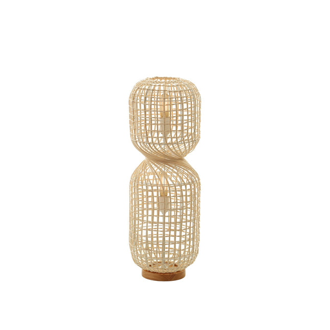 Twirla Rattan Floor Lamp Large Small Modern Indoor Lighting.
