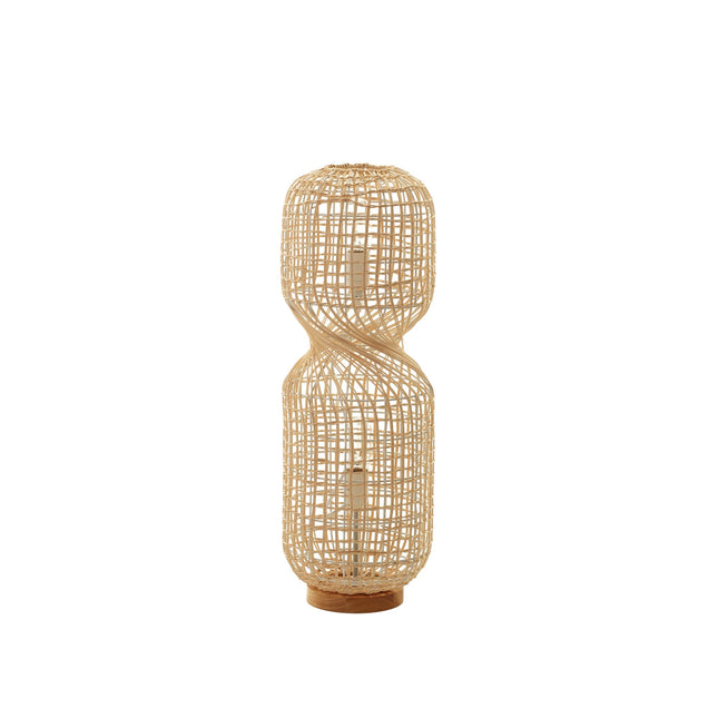 Twirla Rattan Floor Lamp Large Small Modern Indoor Lighting.