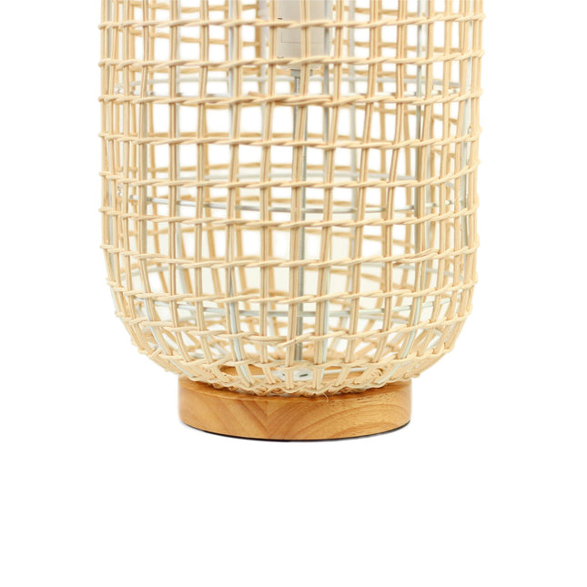 Twirla Rattan Floor Lamp Large Small Modern Indoor Lighting.