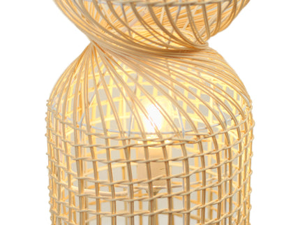 Twirla Rattan Floor Lamp Large Small Modern Indoor Lighting.