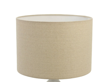 Piper Table Lamp Grey Cream White Modern Indoor Lighting.