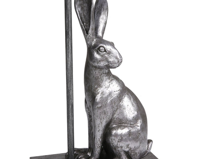 Rabbit Regal Table Lamp Gold Silver Elegant Ornate Hare Design