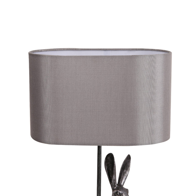 Rabbit Regal Table Lamp Gold Silver Elegant Ornate Hare Design