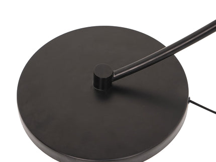 Remi Floor Lamp Black Brass Modern Over-Arched Floor Light.