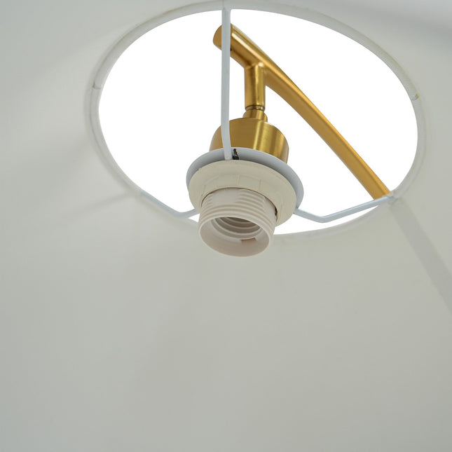Remi Floor Lamp Black Brass Modern Over-Arched Floor Light
