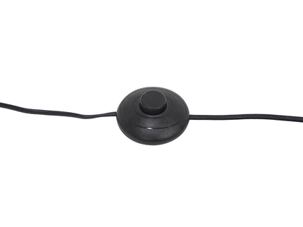 Layla Floor Lamp Black Modern Curved Design for Living Rooms.