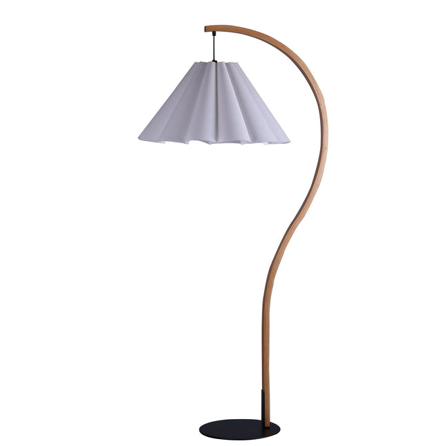 Esther Floor Lamp Vintage Mid-Century Modern Sculptural Design.