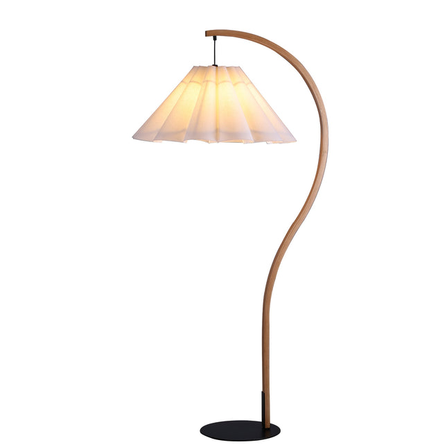 Esther Floor Lamp Vintage Mid-Century Modern Sculptural Design.