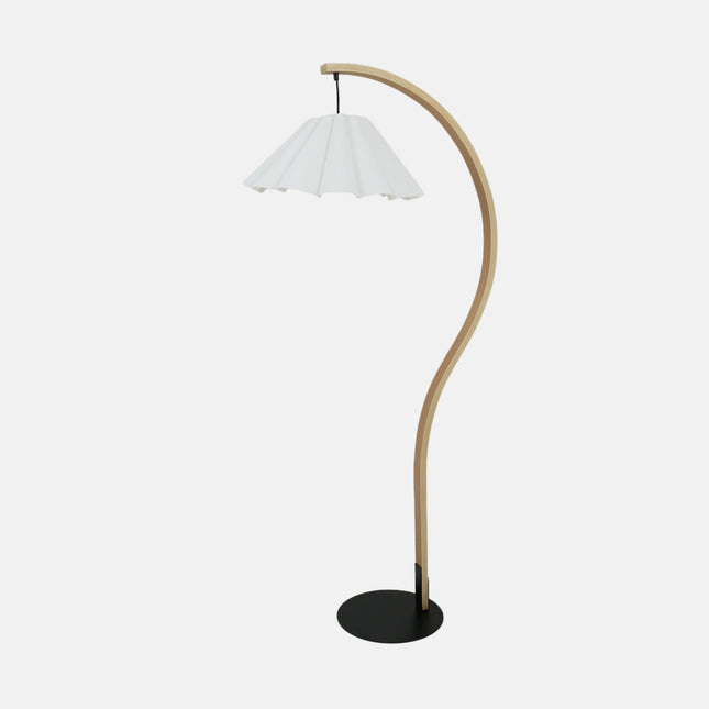 Esther Floor Lamp Vintage Mid-Century Modern Sculptural Design.